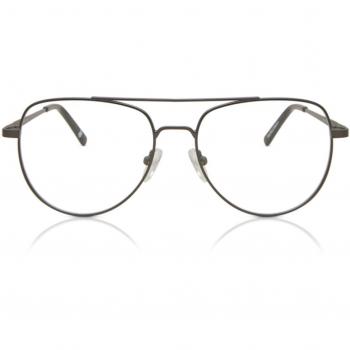 Pilot Full Rim Metal Men's Prescription Glasses Gunmetal Size 54 Free Lenses Blue Light Block Available SmartBuy Collection