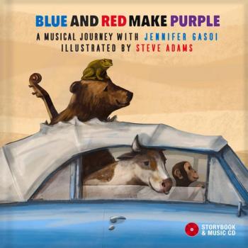 Blue and red make purple