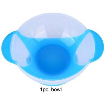 Heat-Sensing Baby Bowl with Suction Base