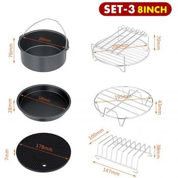 Airfryer Accessoires Set