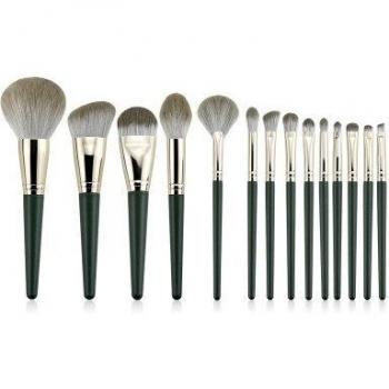Set Maquillage Premium 14 pièces – Poudre, Ombre, Fond & Blush