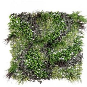Siepe sintetica pannello mix Verde (100x100 cm)