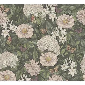Salon Papillon – Fond Prune