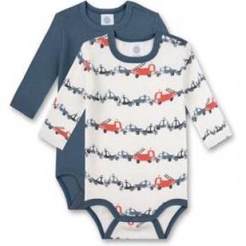 Body maniche lunghe Sanetta, 2 pezzi
