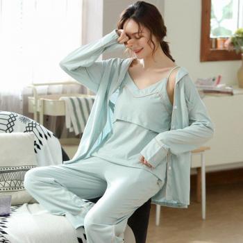 Pregnant Women's Cotton Nightwear Pajamas