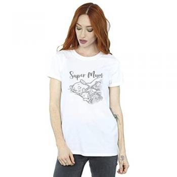 Aristocats Marie Super Mum White Boyfriend Top