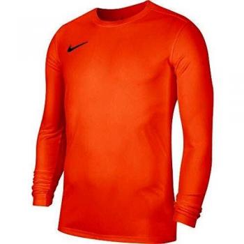 NIKE Men's Park VII Long Sleeve Jersey, Orange, XL