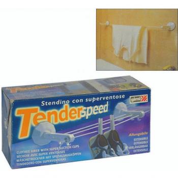 Stendibiancheria Gimi Tenderspeed con braccetti ventosa