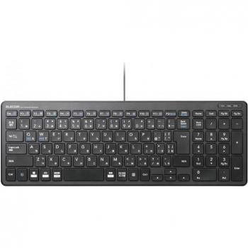 ELECOM Black Compact Pantograph Keyboard TK-FCP097BK