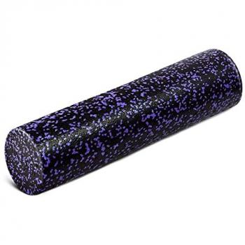 61cm Purple Speckle Foam Roller – High Density (K8J7)