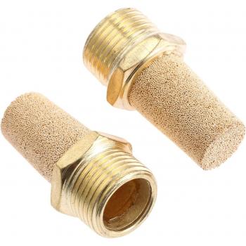 Brass Noise Filter for Pneumatic Systems