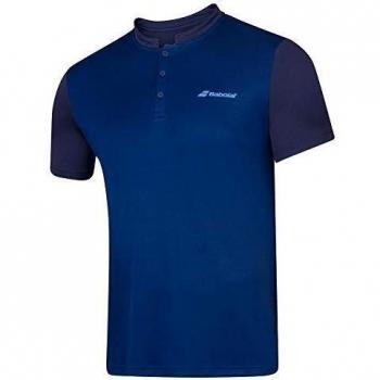 Polo Babolat Play Chicos, Azul Marino, Talla 164