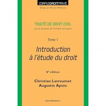 Droit civil, tome 1, 6e ed.