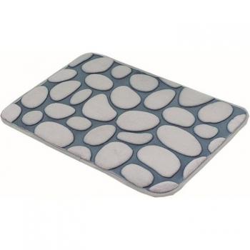 Alfombra para Suelo de Entrada, Felpudo con Diseño de Piedra, 40x60cm