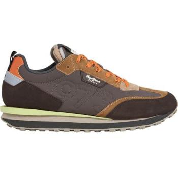 Foster Connected Verde 44 en Piel Marrón – Zapatillas Pepe Jeans Retro