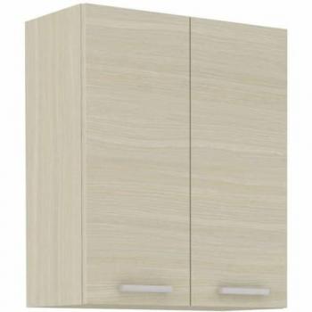Mueble de Cocina Chamonix 60 x 31 x 72 cm Melamina con 2 Puertas Batientes en Color Roble
