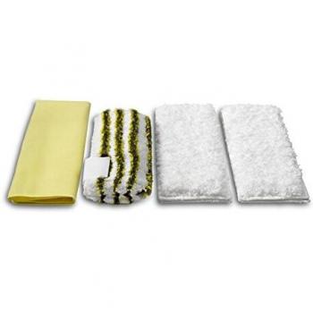 Karcher Bathroom Microfibre Cloths for SC, DE and SG Steam Cleaners Pack of 4