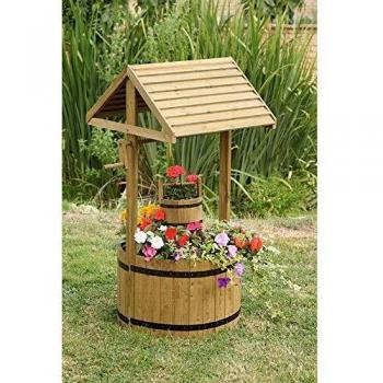 Rustic Bloom Well Planter