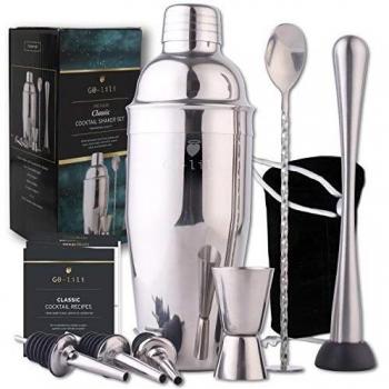 24 Ounce Stainless Steel Shaker