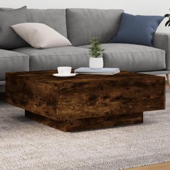 VidaXL Engineered Wood Coffee Table in Smoked Oak