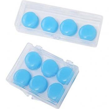 Bouchons d'oreilles en silicone pour natation