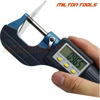 Calibrador Digital Cromado 0‑25 mm – Micrómetro Electrónico de Alta Precisión