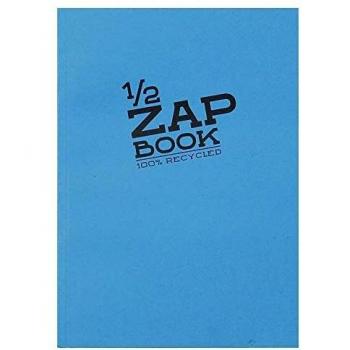 Clairefontaine Skizzenblock 1/2 ZAP BOOK, A5, 80 g/qm, unlinierte Seiten