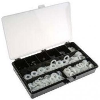 Rs Pro Nylon Unterlegscheiben Flachsortiment M2-M12