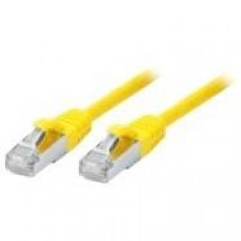 Tecline 3m Cat5e SF/UTP Netzwerk-Kabel gelb