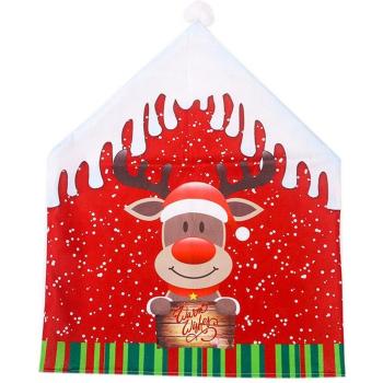 Christmas Seat Covers Santa Claus 47x60cm