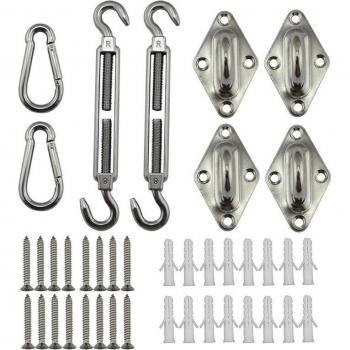 Fixed Installation Kit for Square Shade Sails
