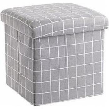 Banc à chaussures pliable en tissu