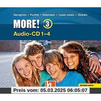 MORE! 3 Audio CD Enriched Course 1-4