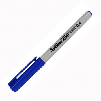 Marqueur encre permanente Artline 250, bleu
