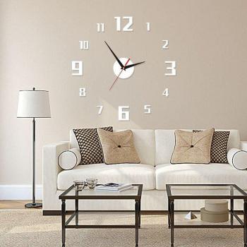 Moderne 3D Wanduhr