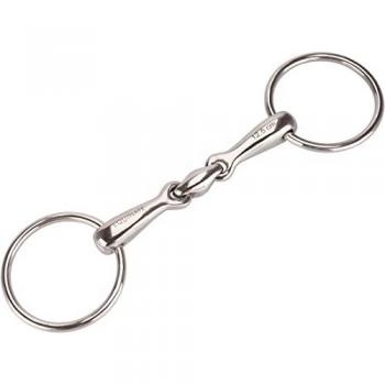 Equinate Trense Edelstahl 16mm doppelt gebrochen 14,5cm