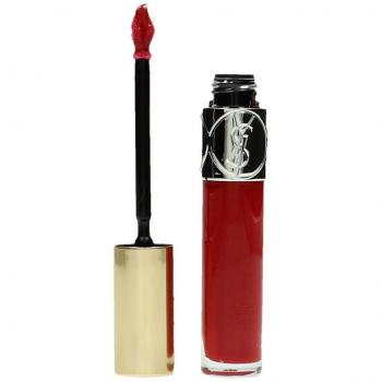 Yves Saint Laurent Lipgloss „Volupté“ – Rottöne, Velours‑Finish – 6 ml