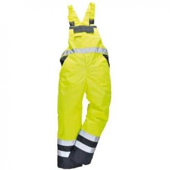 Overoles Portwest Unisex de alta visibilidad con tirantes y pechera