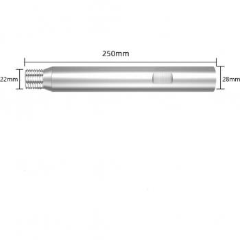 1Pc Diamond Core Bit Extension M22, 200mm