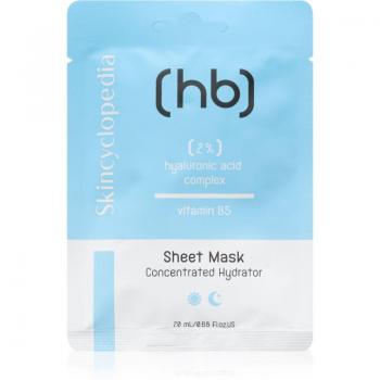 2% Hyaluronic Acid + Vitamin B5 Sheet Mask (Skincyclopedia) – 20ml