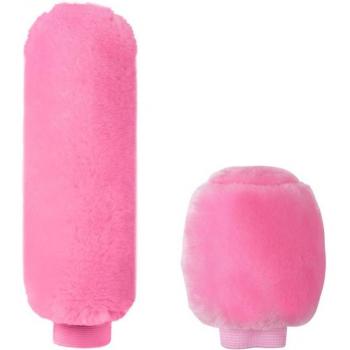 Funda de agarre para freno de mano y palanca de cambios, 2 uds., felpa cálida para invierno