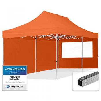 Toldo Plegable 3x6m Toolport con Techo Impermeable