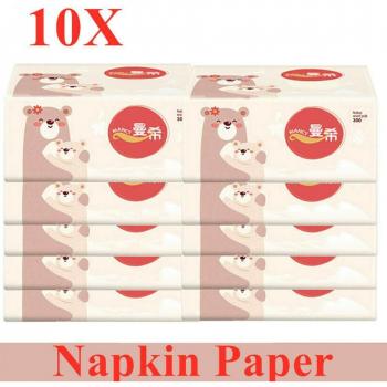Serviettes de toilette jetables 3 couches