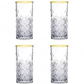 Timeless Gold Gläser-Set 450ml 4 Stück