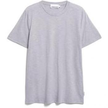 Armedangels T-Shirt Jaamel Struktur Lila Herren Größe: XXL 30005863