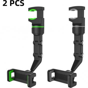 Soporte para teléfono en espejo retrovisor