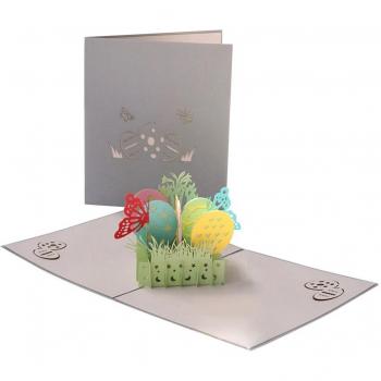 Invitaciones de Pascua en 3D con Sobre