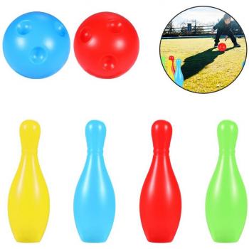 Juego de Bolos y Pelotas para Niños