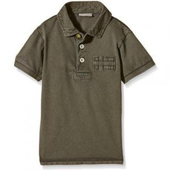 Polo infantil Napapijri K ESEO, color verde (grey olive g75)