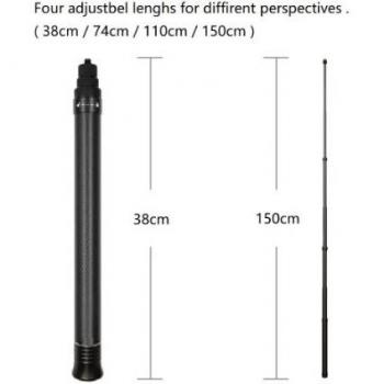 Trípode Compacto Carbono 3m
